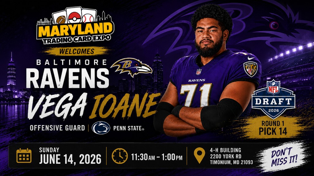 Maryland Trading Card Expo — June 14, 2026 at Maryland State Fairgrounds